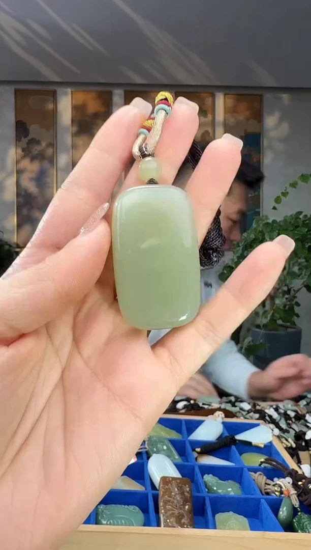 颈饰未镶嵌和田玉拍一发一多样性发货