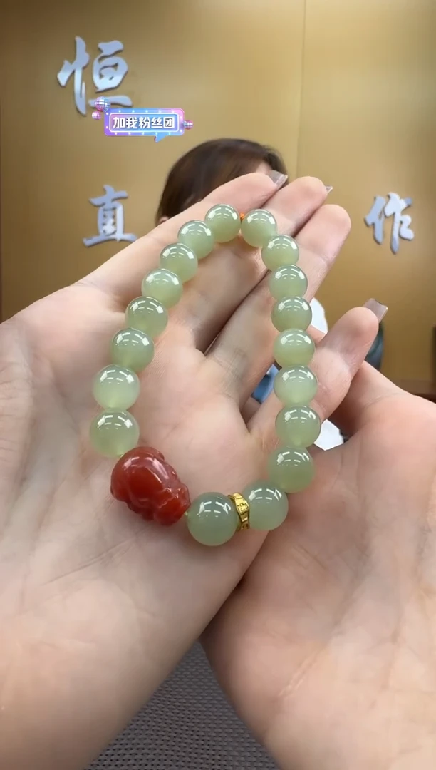 【闪购商品】和田玉手串未镶嵌9-10