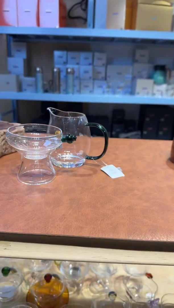 禾器澄然墨绿色加滤网奉珠