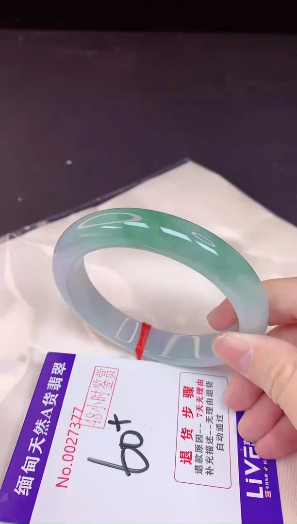 未镶嵌手镯翡翠60（48小时鉴赏期 ）