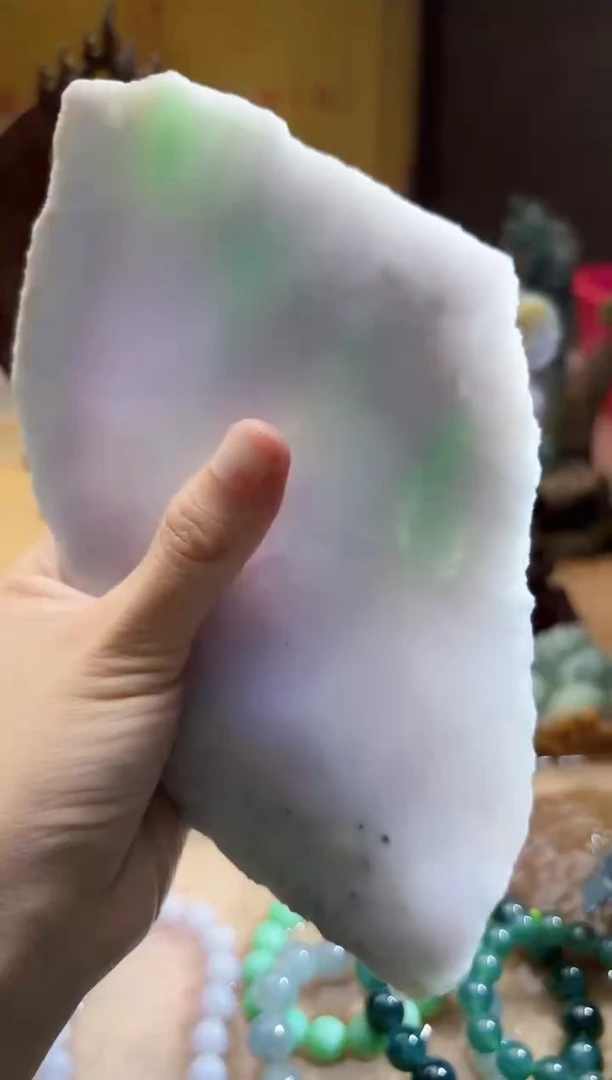 未镶嵌挂件翡翠A货柠优5860