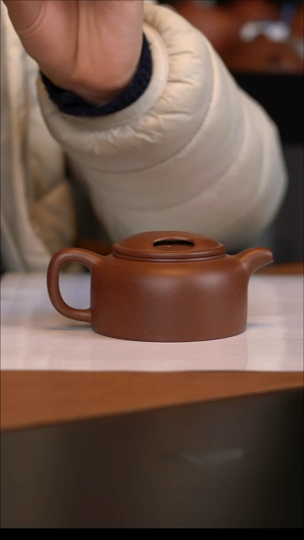 茶壶紫砂若**心宜兴原矿紫砂壶