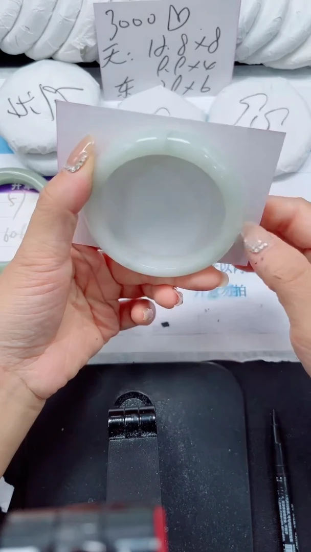 未镶嵌手镯石英质玉58-56