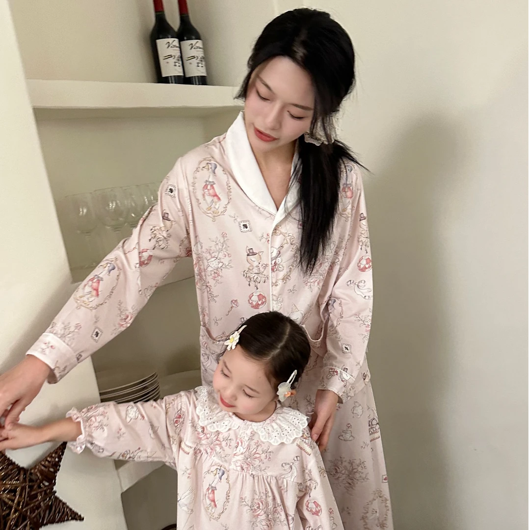 【谣阿谣】成人皇家马戏团五粒扣家居服（46棉46莫代尔8氨纶）250205