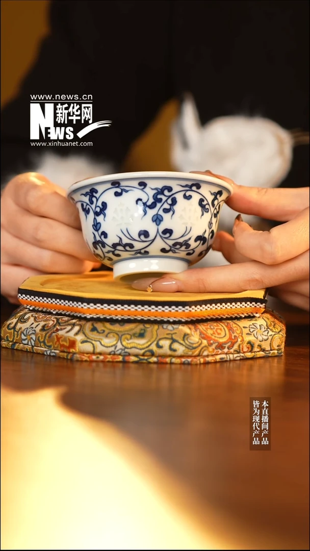 摆件陶瓷新华网瓷-山雨09