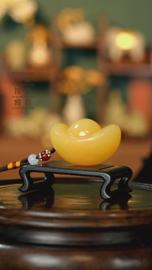 玉《一锭发元宝》摆件