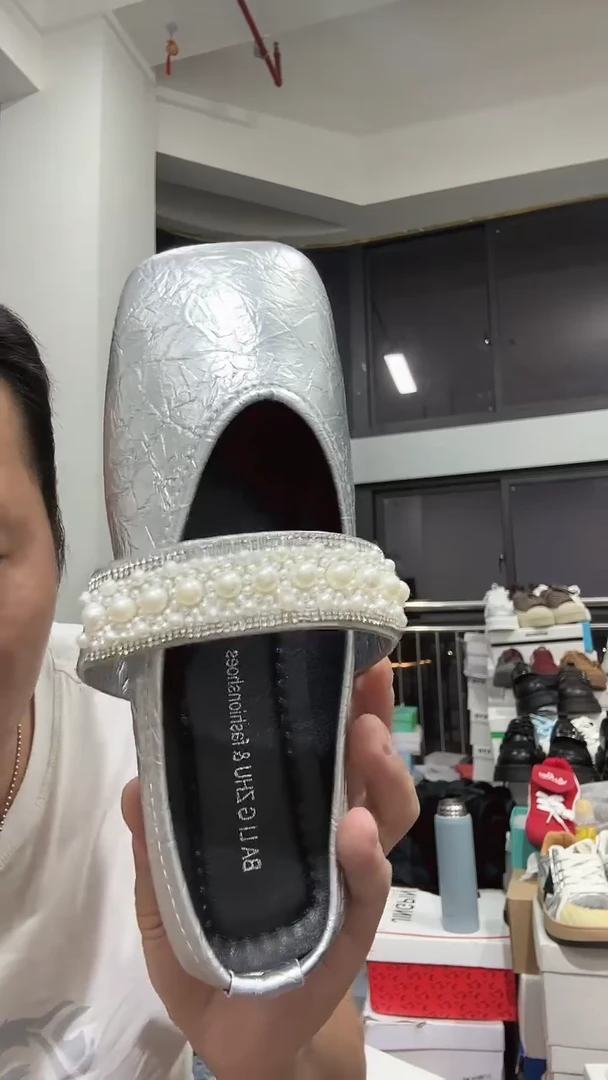 妙*银色珍珠半托39