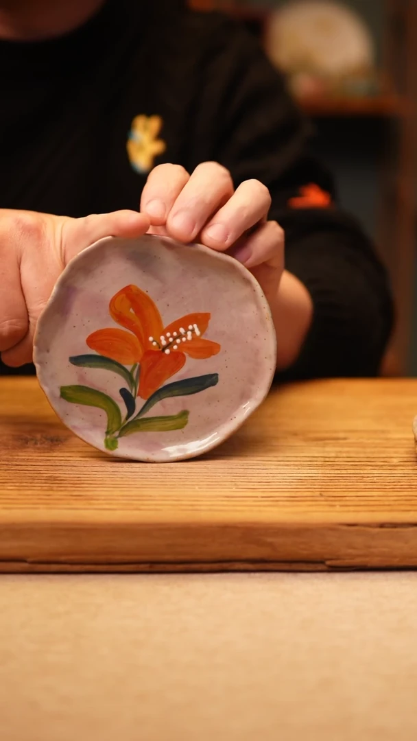 【闪购商品】@@陶园瓷舍@@纯手工手绘@高温釉下彩