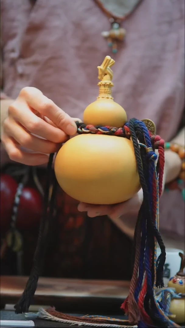 【路师傅原创手作天然葫芦】（编号Q32