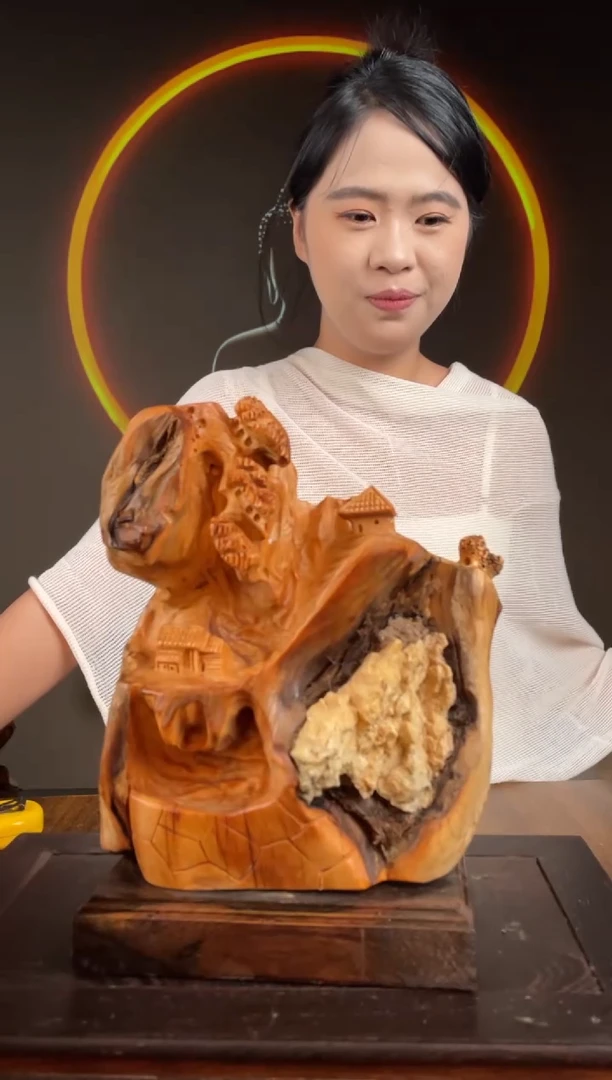 柏木（崖柏）手工摆件,先抢先得! 编号:207