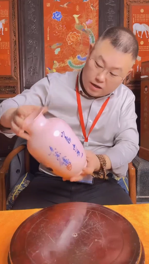 摆件陶瓷景德镇现代陶瓷流水16 带防伪标