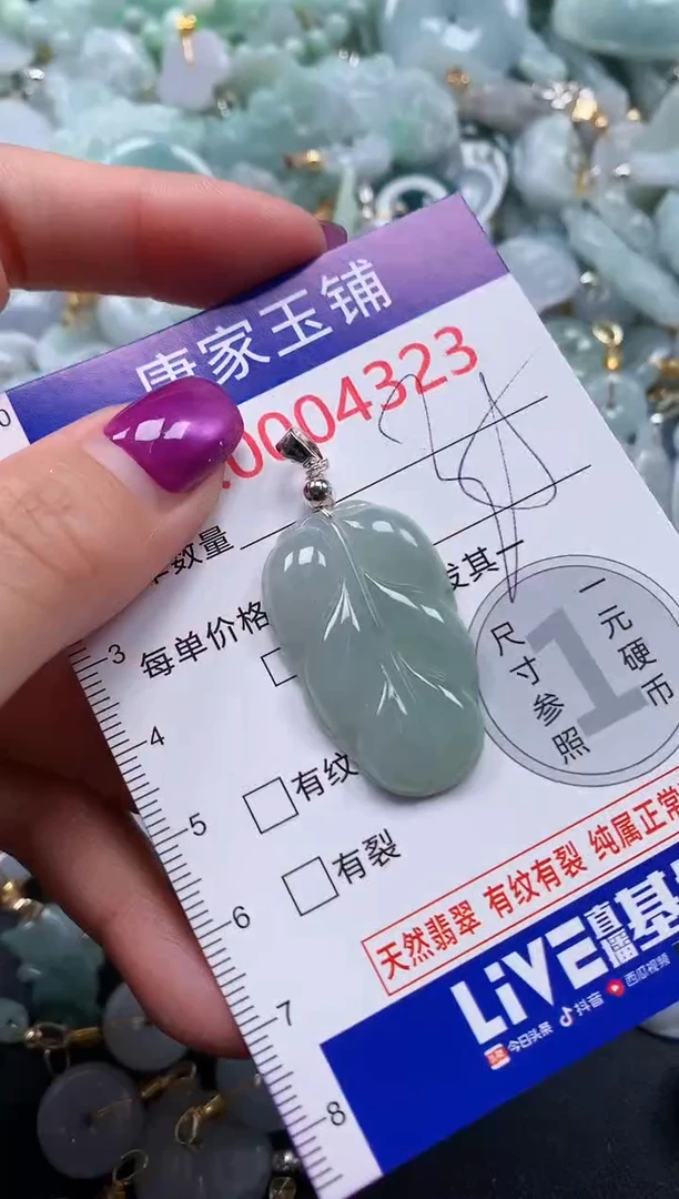 颈饰未镶嵌翡翠4323