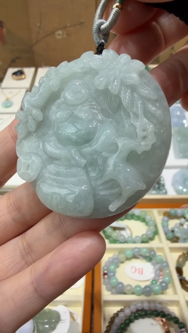 未镶嵌挂件翡翠A货翡翠多样性孤品
