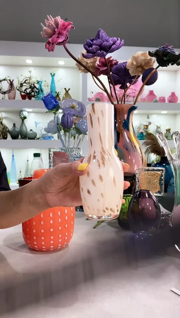 慕忆家手作琉璃花瓶