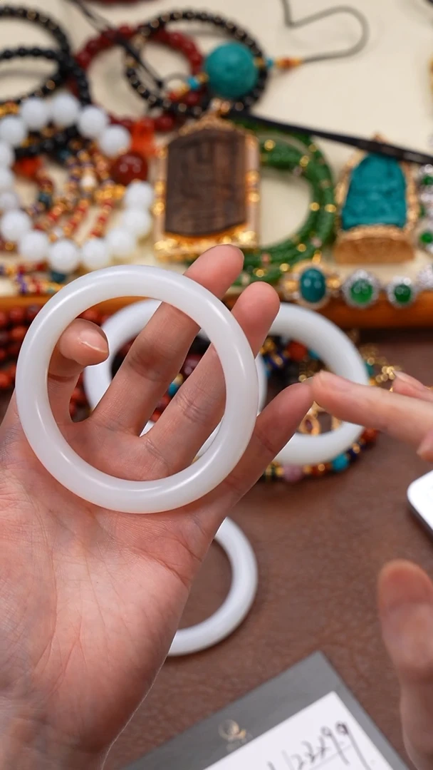 未镶嵌手镯和田玉迪*r柒禧文玩回血好物