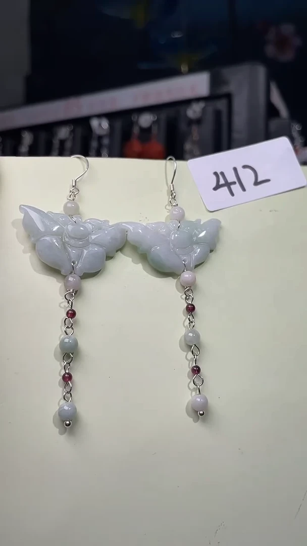 未镶嵌翡翠耳饰喜欢拍