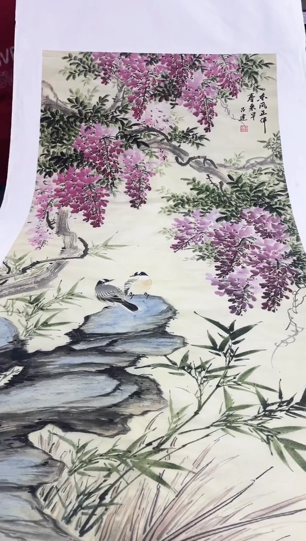 国画九霄甄选国画作品zhb117
