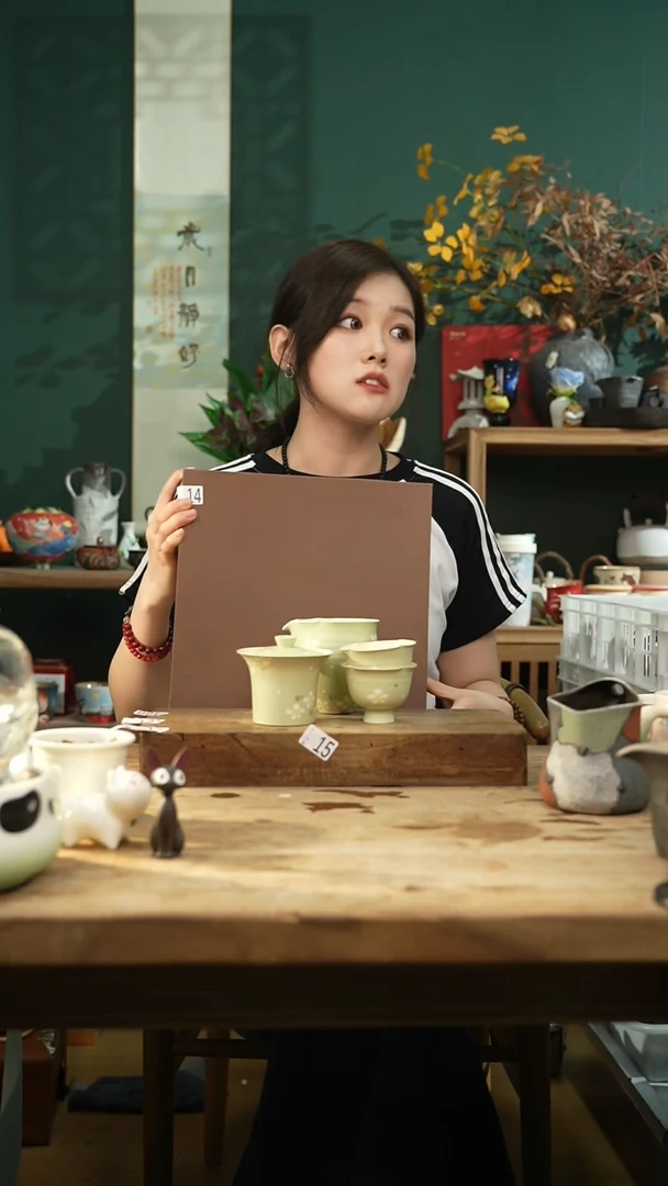 瓷片粉引·系列 /设计师 牧渔 款