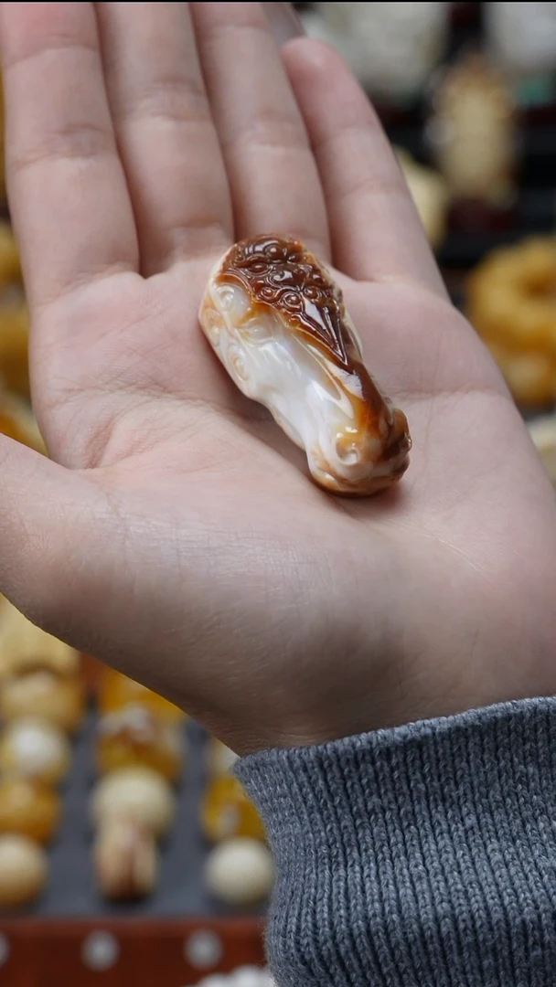 手链琥珀未镶嵌原矿天然琥珀蜜蜡