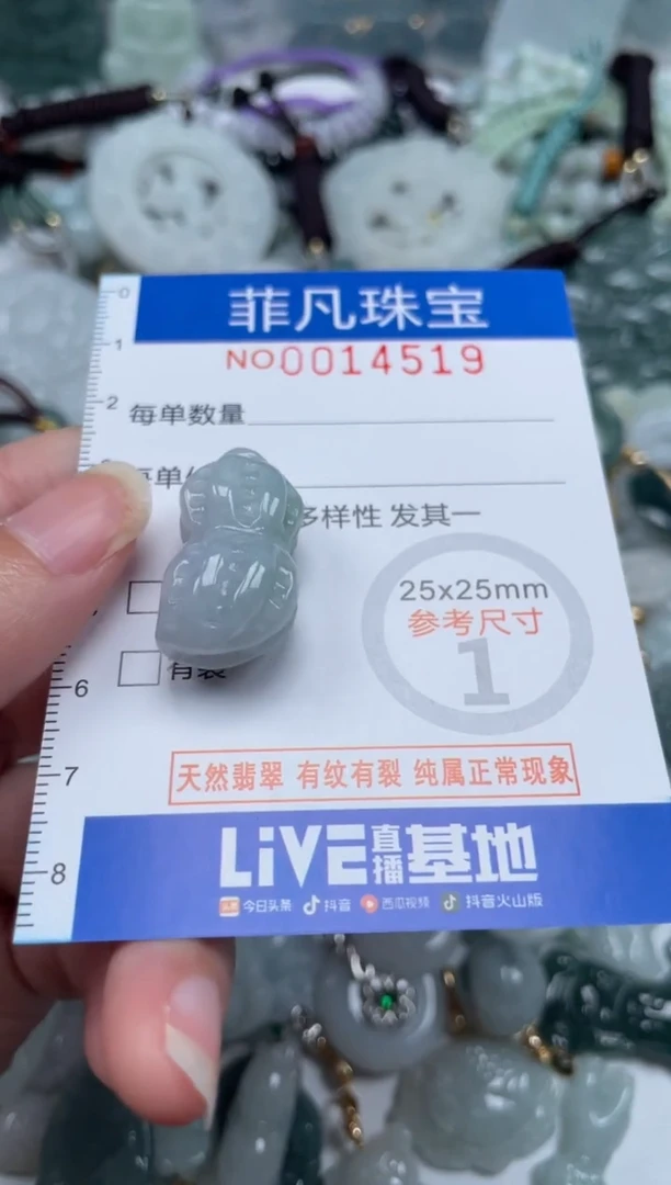 颈饰未镶嵌翡翠14519