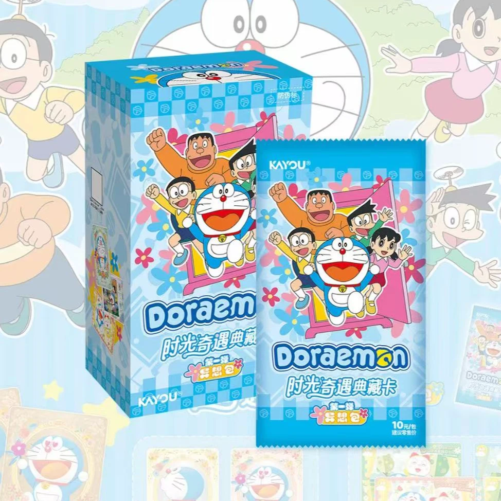 【玩法合集】卡游哆啦A梦异想包第一弹收藏卡牌正品盲盒代拆