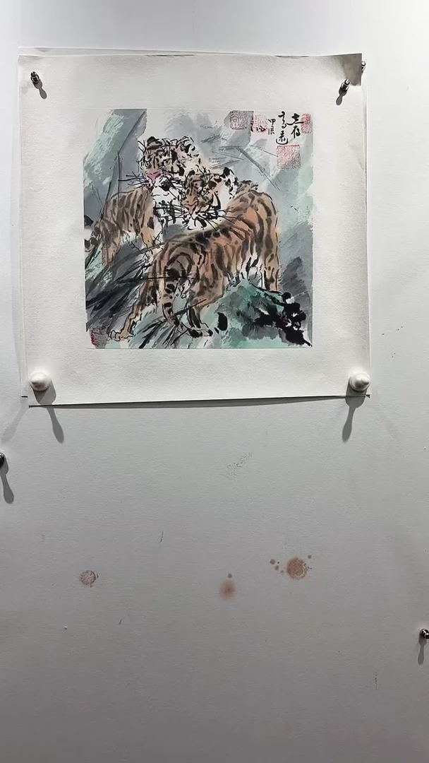 国画吴凡之/国画/花鸟