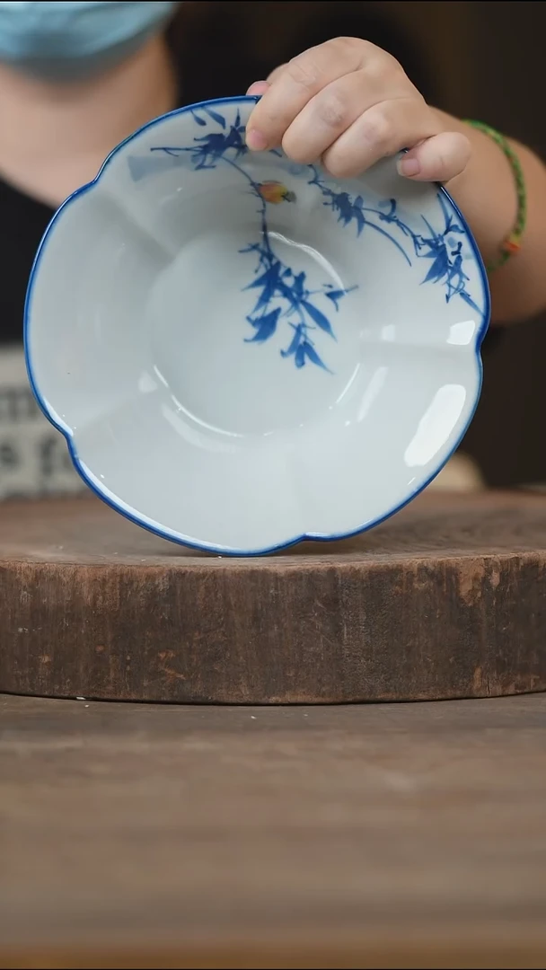 瓷片景德镇高温釉下彩（食品级）