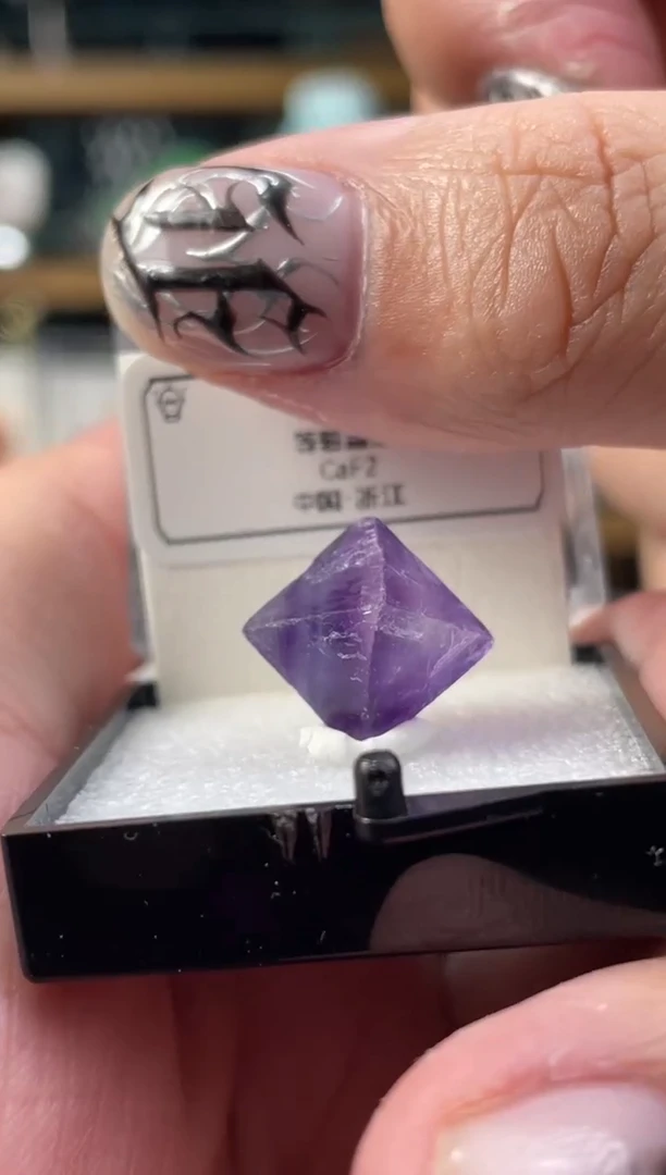 石材浙江八面体萤石