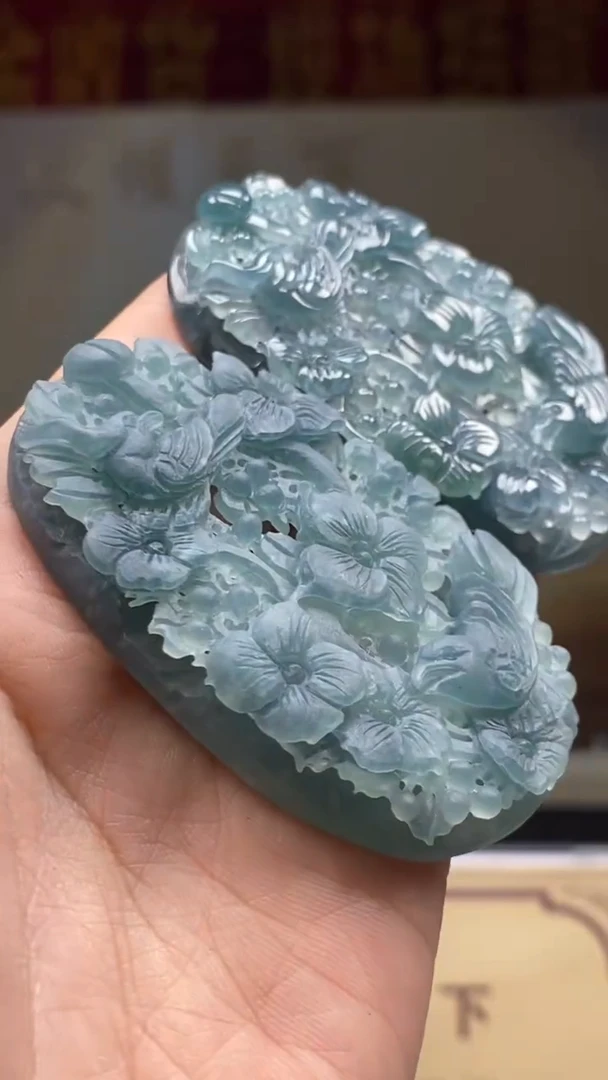 定制翡翠未镶嵌多样性发货【只发一件】*q72配珠链