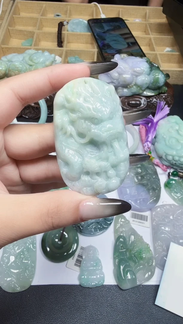 未镶嵌挂件翡翠天然缅甸A货翡翠