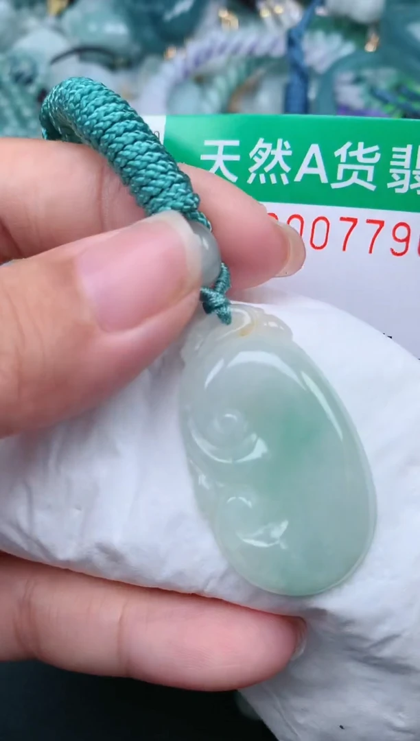 翡翠未镶嵌颈饰.0007790