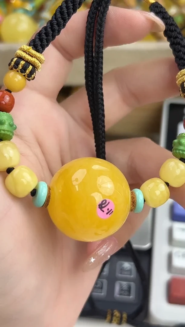 裸石琥珀未镶嵌天然琥珀蜜蜡吊坠