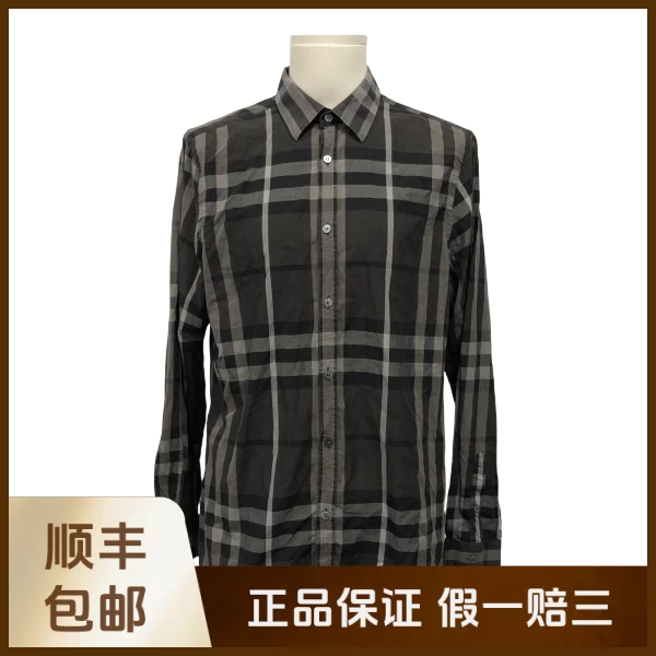 妃鱼/博柏利/棉/衬衫/95新/沐六17