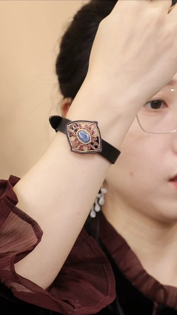 特惠《花畔》蓝晶款材料包，含石，送教程