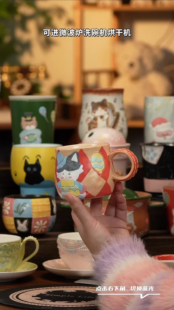 瓷片A168景德镇原创手工陶瓷