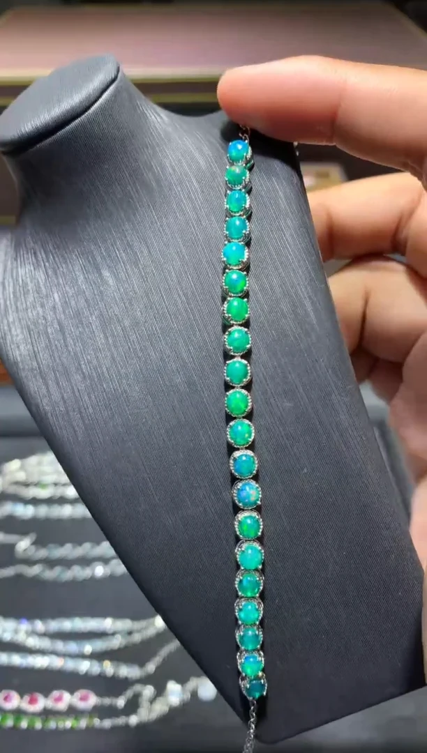 未镶嵌欧泊手链G56