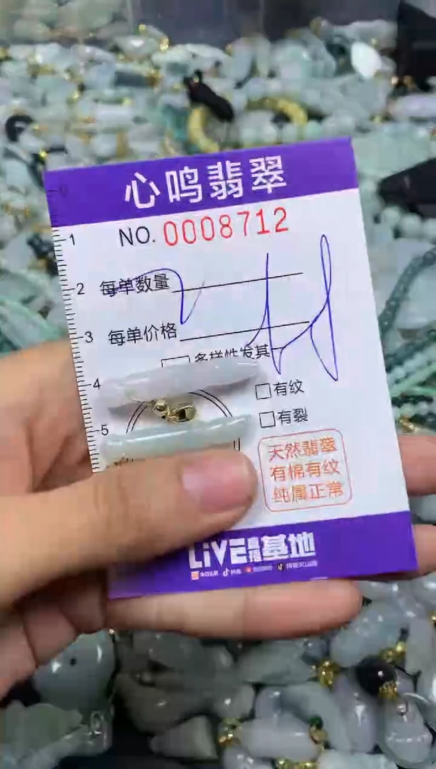 【闪购商品】翡翠颈饰未镶嵌闪购008712