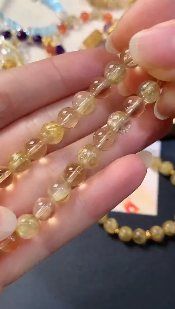 未镶嵌手串水晶D366|999