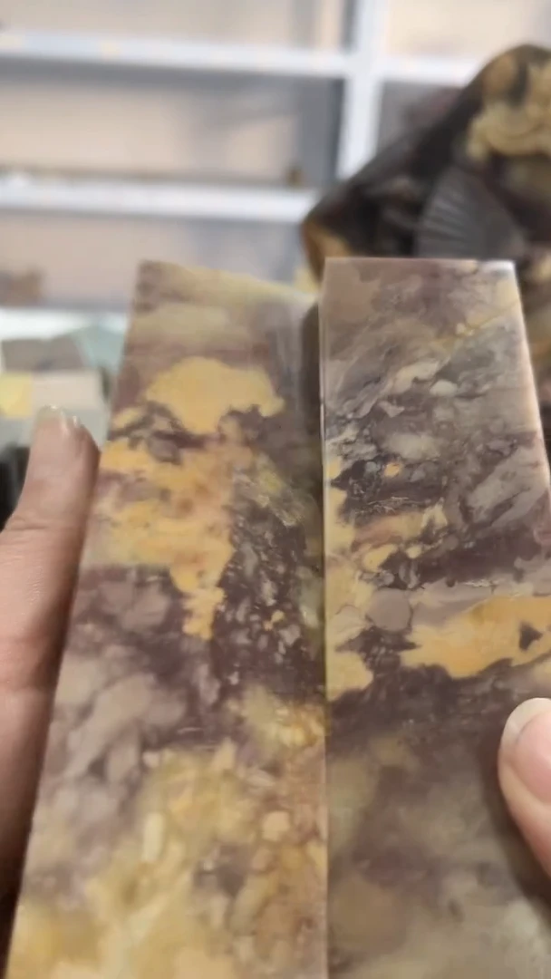 【知墨堂847#】印章石微瑕不挑2方【4*16】