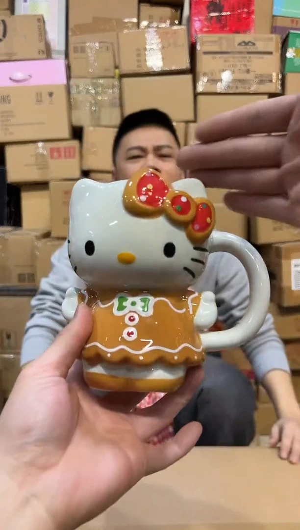 【闪购商品】杯陶瓷圣诞kt01jb全身杯