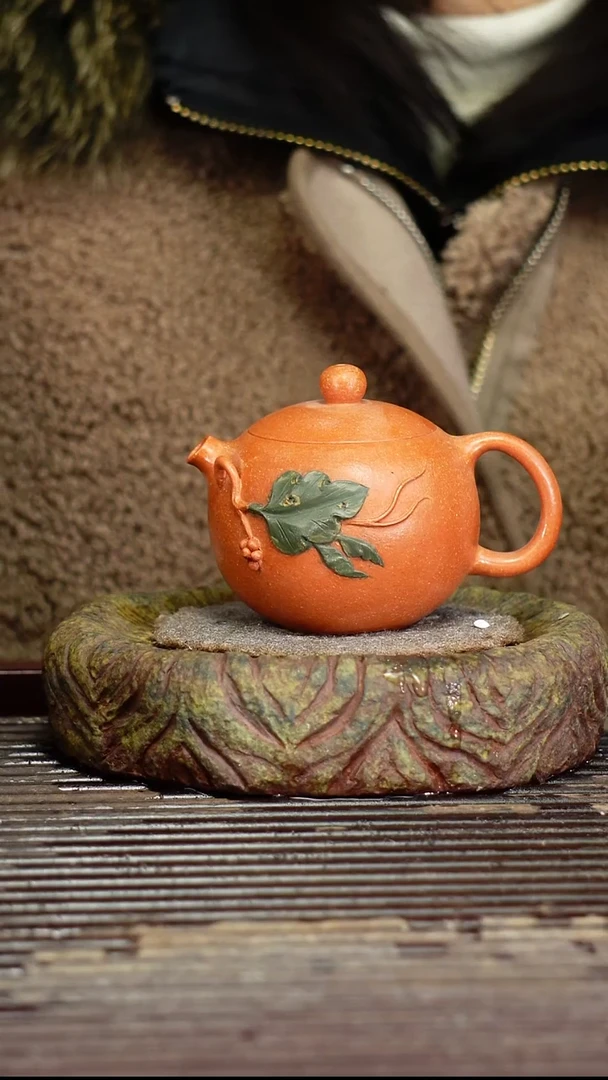 宜兴原矿紫砂壶茶壶130C