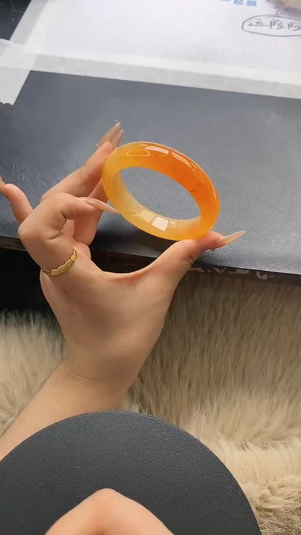 未镶嵌手镯石英质玉w218-HHB53+