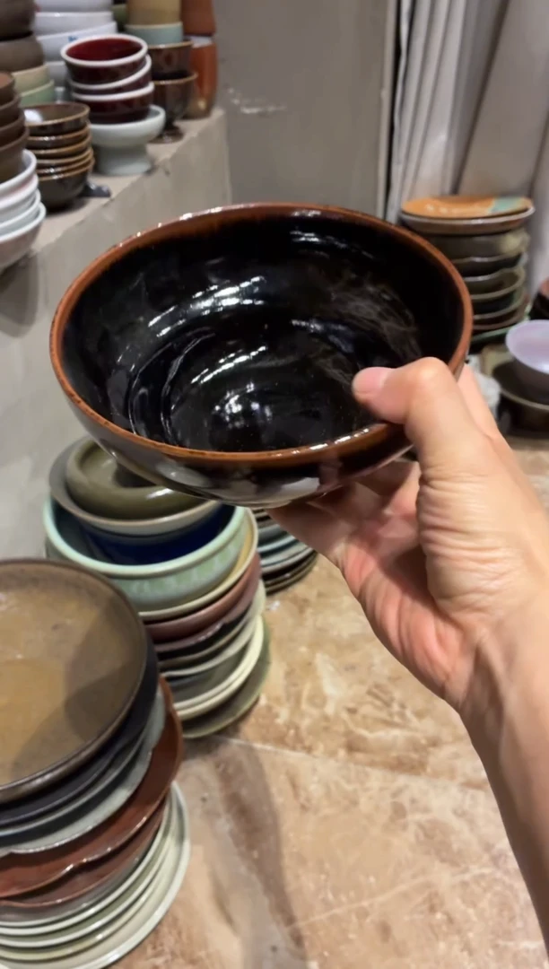 瓷片 天目葫芦碗（福利款）