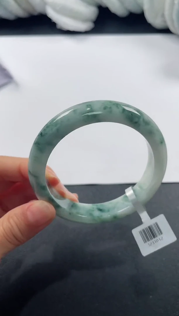 未镶嵌手镯翡翠基地发货H 0622 56+