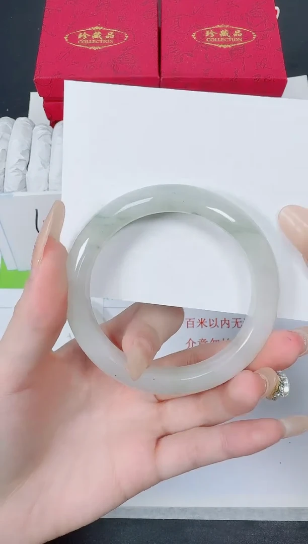 【闪购商品】石英质玉手镯未镶嵌K98-54.1