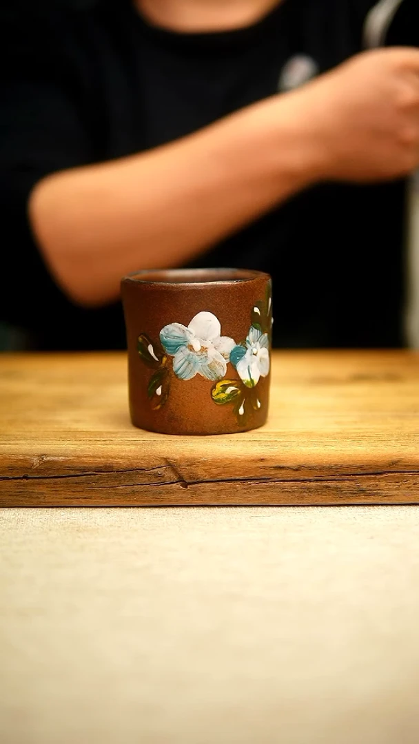 @@陶园瓷舍@@纯手工手绘@高温釉下彩