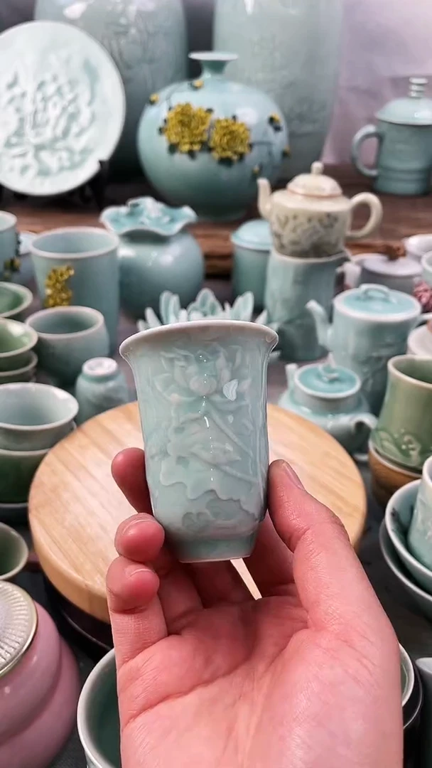 【闪购商品】特价 微瑕 慧仙青瓷