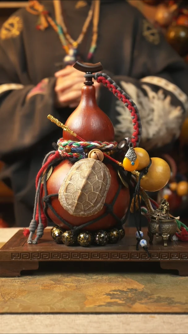 148大漆一物一拍记葫堂出品【不带手串】