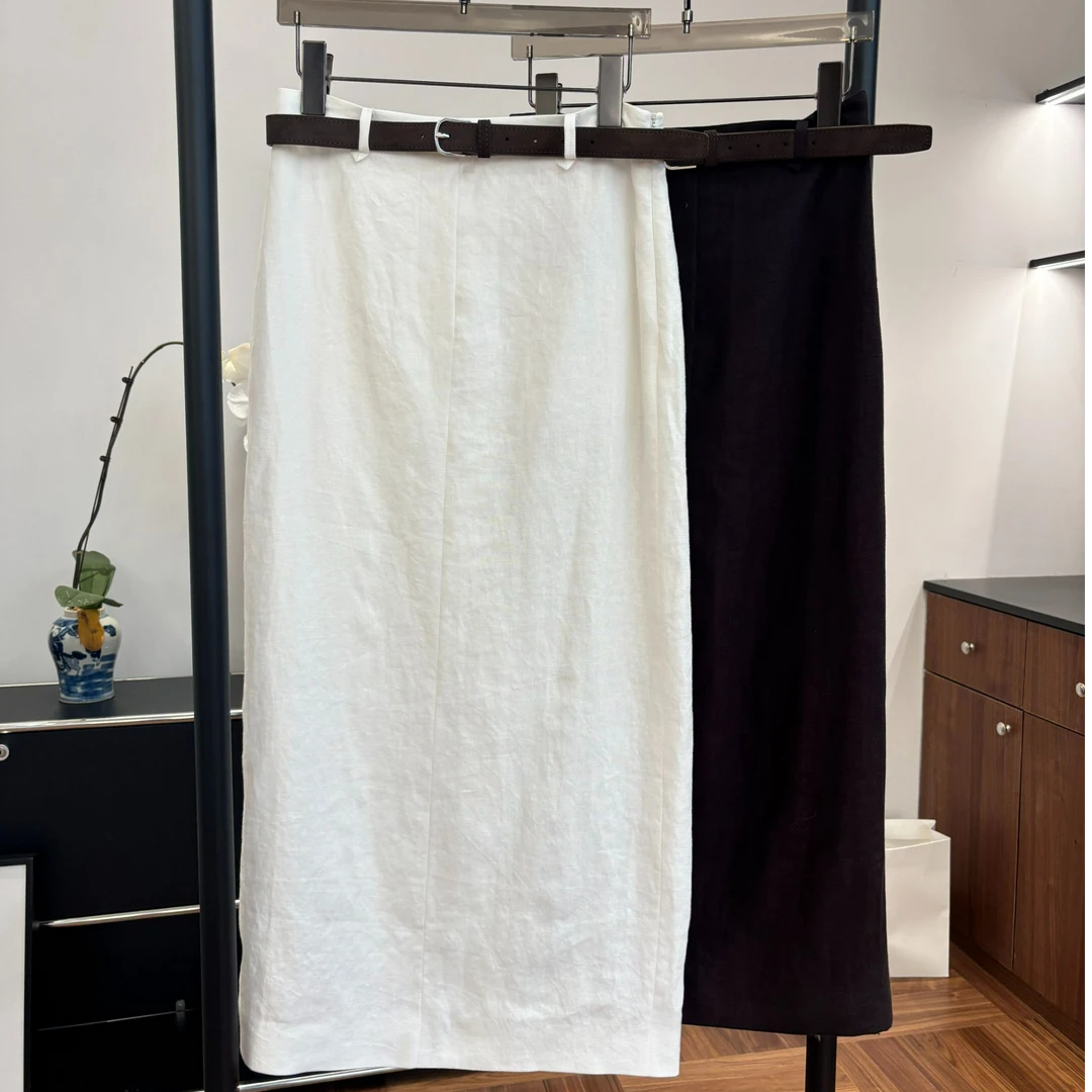 奢华亚麻裙  品味之选195-BQYD107