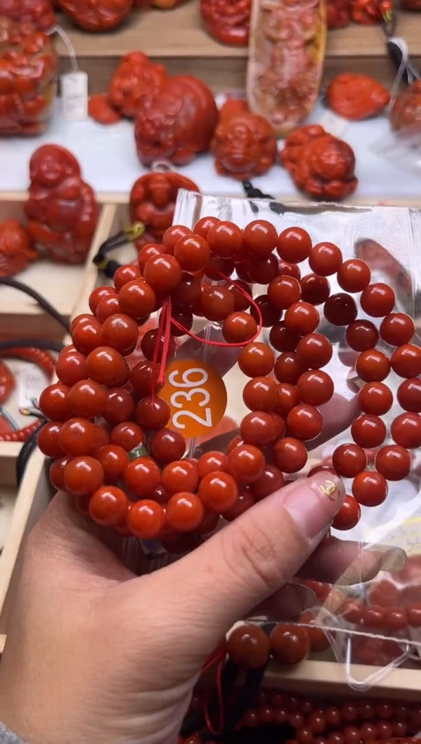 【闪购商品】南红玛瑙珠宝奇石未镶嵌236-9+